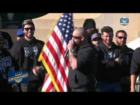 Jonny Gomes - Kansas City Royals - World Series Parade Speech