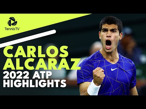 Carlos Alcaraz's BREATHTAKING Season! | 2022 ATP Highlight Reel