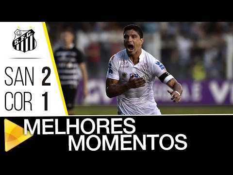 Santos 2 x 1 Corinthians | MELHORES MOMENTOS | Brasileirão (11/09/16)