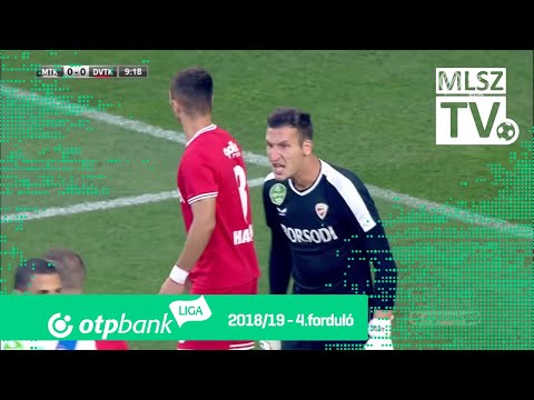 MTK Budapest - DVTK | 1-0 (0-0) | OTP Bank Liga | 4. forduló | 2018/2019