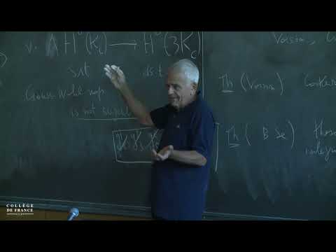 Géométrie algébrique (10) - Claire Voisin (2016-2017)