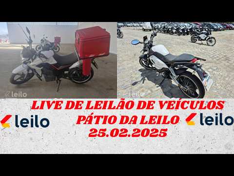 LIVE DE LEILÃO  NO PÁTIO DA LEILO DIA 25.02.2026