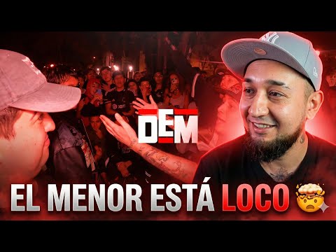 MY FAVORITE BATTLE OF THE DAY! 🤣🔥EL MENOR ENMA VS MCMADETUHERMANA COBE AT DEM BATTLES CHILE 🇨🇱