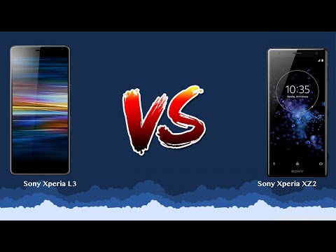 Sony Xperia L3 vs Sony Xperia XZ2   - Phone battle!