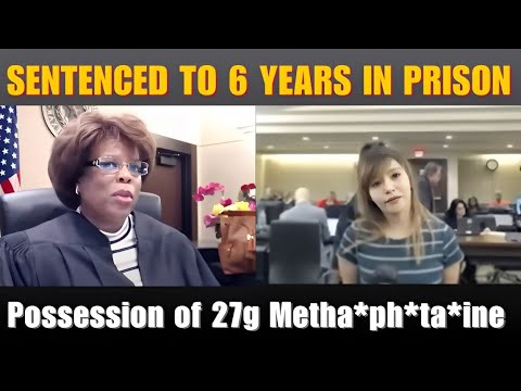 "Woman Sentenced to 6 Years for 27g of Meth — Judge Boyd’s Ruling Sparks Reaction"