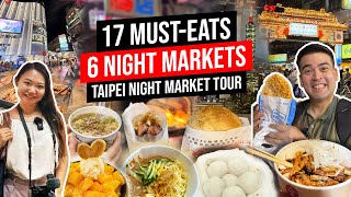 6 Night Markets in Taipei: Street Food Marathon | Taiwan
