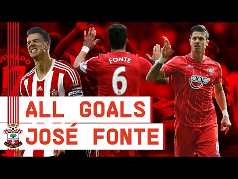 JOSÉ FONTE: All goals for Southampton!