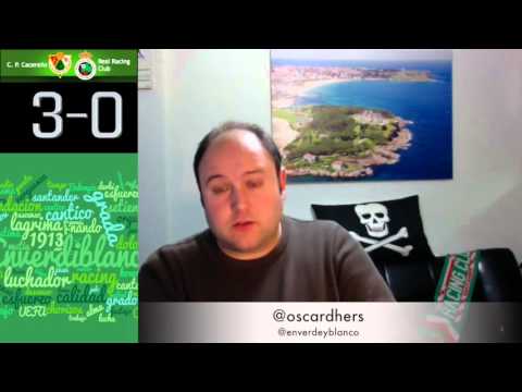 "LA CRÓNICA" del Cacereño 3-0 Racing de Santander