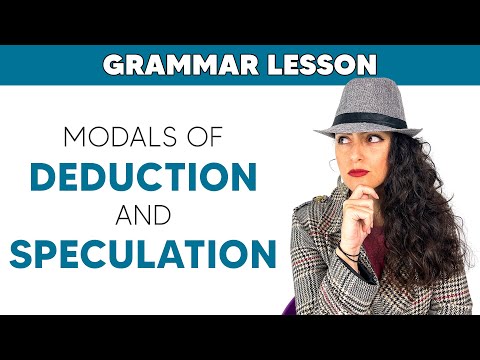 How to use MODALS of Deduction & Speculation in the PRESENT 🕵🏻‍♀️
