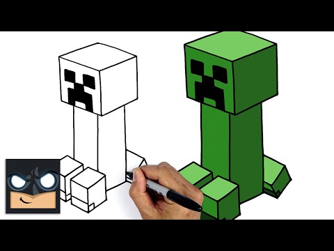 How To Draw Minecraft Creeper | Easy Step by Step for Beginners