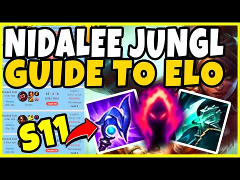 NIDALEE JUNGLE SEASON 11 GUIDE! BEST RUNES AND ITEMS TO TAKE!! - League of Legends