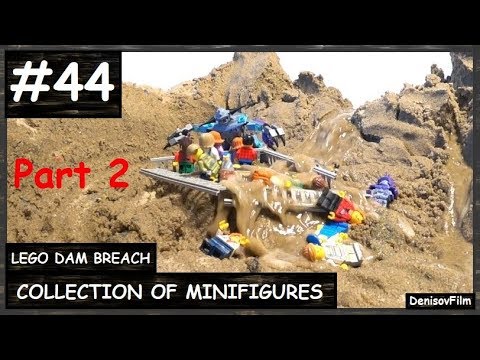 LEGO DAM BREACH ASMR #44 - LEGO MINIFIGURES COLLECTION PART 2
