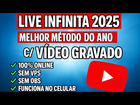 How to put recorded video on Live / How to do Infinite Live.