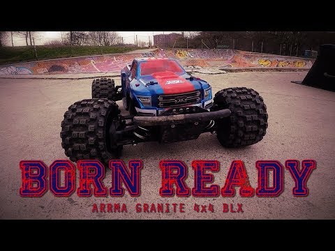 2040 RC - Arrma Granite BLX 3S - BORN READY: rough test @ Lambro skatepark