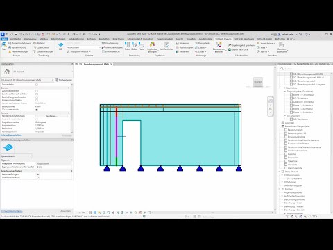 SOFiSTiK Tutorial Teil 20: Kurze Revit Wände Teil 2 und Stützen Bemessungsassistent