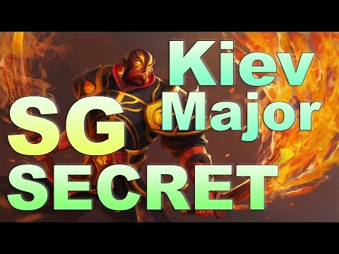 MidOne Ember Spirit 19 kills for 29 min | SECRET vs SG Game 1 Kiev Major 2017 — Dota 2