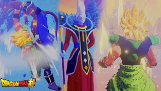 Whis Trains Broly To Control His Power