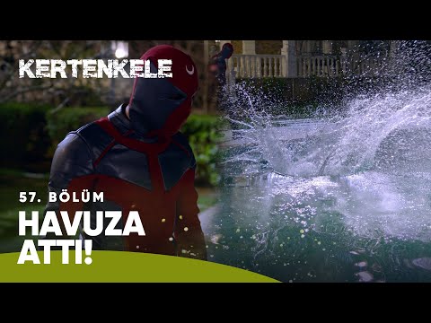 Hırsızı havuza attı! | Kertenkele 57. Bölüm 🦎