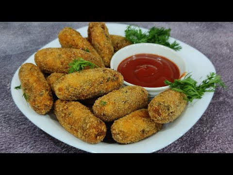 Chicken Potato Croguettes /Cutlets Recipe | Potato Chicken kabab Recipe| #Ramzan_2022