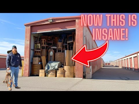 I bought the BIGGEST abandoned storage unit on the internet! Crazy whats inside!