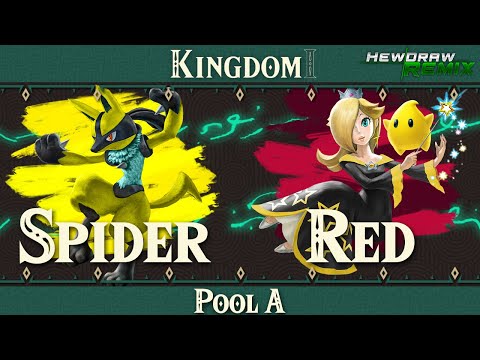 Spider (Lucario) vs red (Rosalina & Luma) | Kingdom I: The First HDR Summit - Pool A