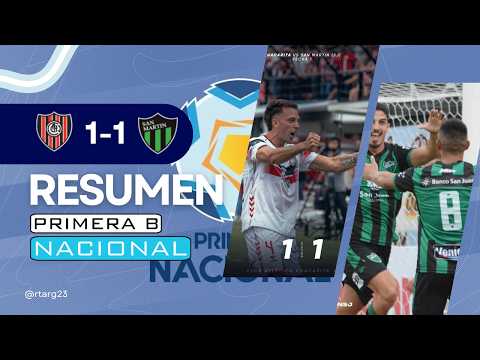 Chacarita Juniors - San Martín de San Juan | Resumen | Primera Nacional 2026 | Fecha 1