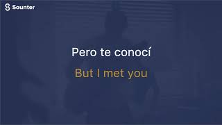 Reik - Pero Te Conocí (Lyrics English &amp; Spanish\Letra\Translated Subtitles)