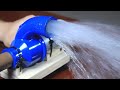 Make A HOMEMADE WATER PUMP With Simple Materials WATER PUMP