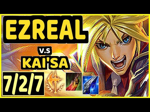 CODY SUN (EZREAL) vs KAI'SA - 7/2/7 KDA BOTTOM ADC CHALLENGER GAMEPLAY - NA