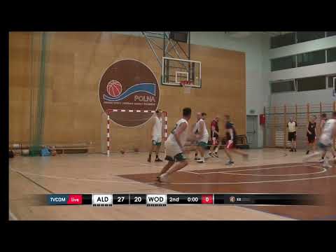 Skrót: Aldona Team vs Wodociągi Warszawskie  - II Liga Warszawa - 21.09 -Koszykarska Liga Biznesu