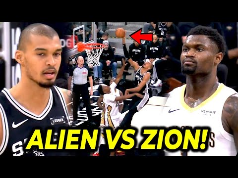 CRAZY ENDING! Nag-ala Blake Griffin si Wemby, mamaw si Zion binully ang Alien!