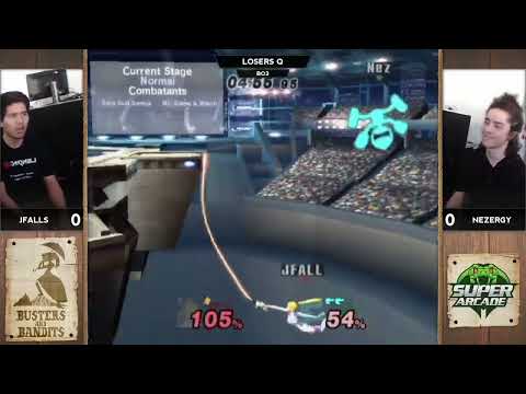 Busters & Bandits 13 - Losers Quarters ft. Jason Waterfalls(Zero Suit Samus) VS Nezergy(Game&Watch)
