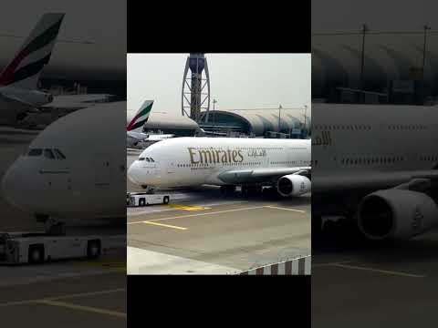 Dubai ❤️ Emirates #flight #aviation #shorts