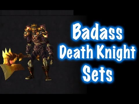 10 Badass Male Death Knight Transmog Sets #1 (World of Warcraft)