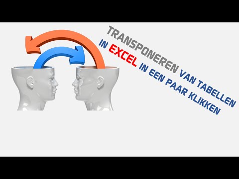 Transponeren in Excel door middel van plakken - ExcelXL.nl trainingen en workshops