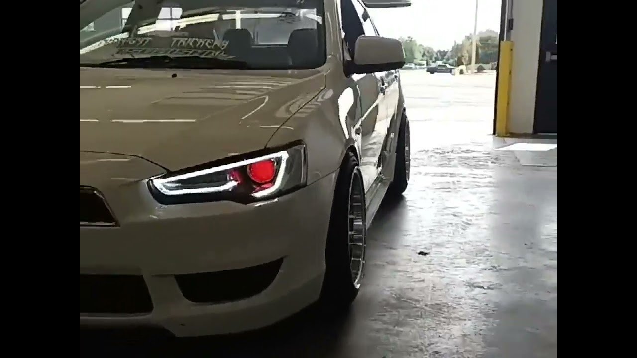 VLAND Demon Eye Projector Headlights for Mitsubishi Lancer EVO X 2008-2018