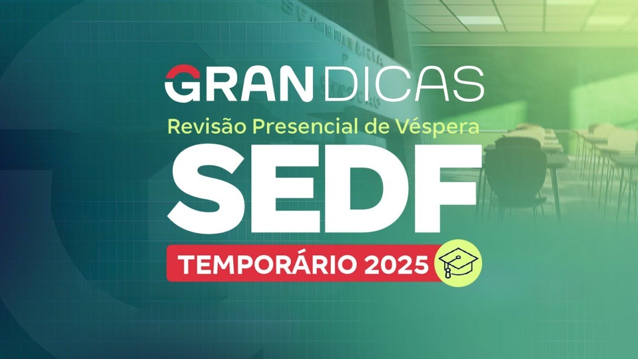 Gran Dicas SEDF Temporários: Um dia que marcou a jornada dos futuros aprovados!