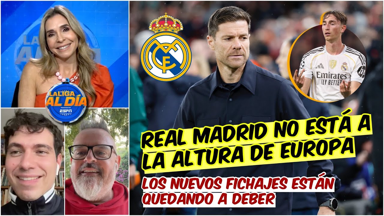 FUERTE: FICHAJES del REAL MADRID no ESTÁN a la ALTURA. SUFREN ante EQUIPOS GRANDES | La Liga al Día