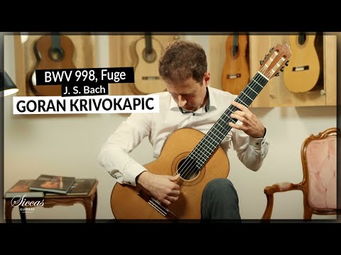 Goran Krivokapic plays Fuga from BWV 998 by J. S. Bach on Classical Guitar