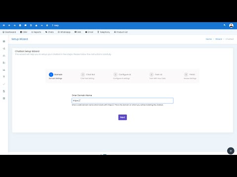 This video provides a step-by-step tutorial on how to register and configure an AI chatbot for a website using the ZNICRM platform.
