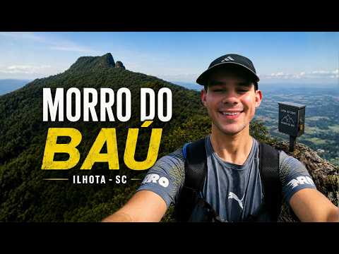Mais de 800m de altura - Morro do Baú - Ilhota/SC