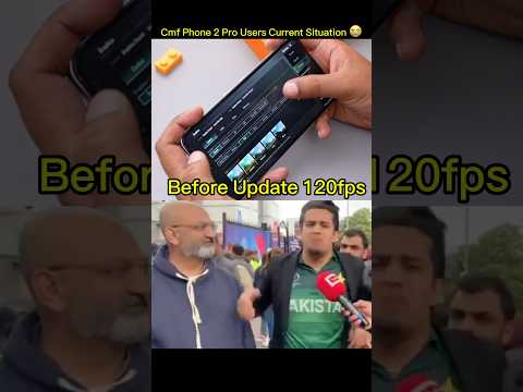 Cmf Phone 2 Pro 120 Fps❌60 Fps✅ #shorts #pubg #bgmi
