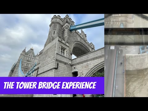 The Tower Bridge Experience | Gentle stroll over Tower Bridge & walking the Glass Floor! [4K]