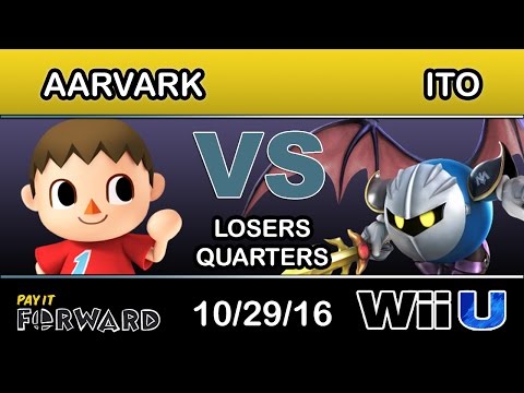 2GG: Pay it Forward - Aarvark (Villager) Vs. Ito (Meta Knight) Losers Quarters - Smash Wii U