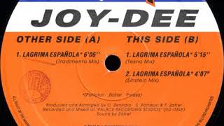 Joy-Dee - Lagrima Española (Tradimento Mix)