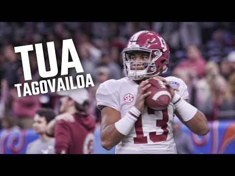 Alabama's Tua Tagovailoa warms up for Sugar Bowl against Clemson
