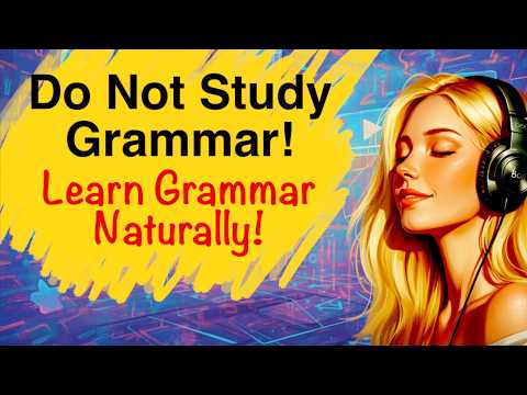 Slow English Podcast for Real Fluency and Shadowing   How to Learn English Grammar   For Beginners