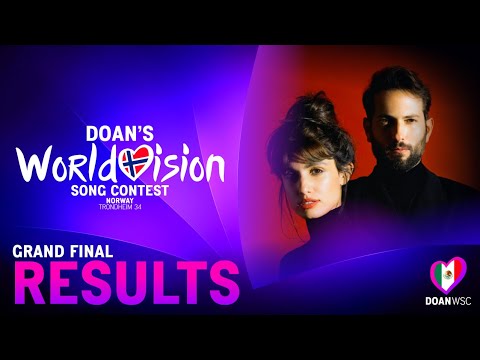 Doan's Worldvision Song Contest 34 - Grand Final Results