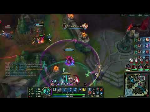 INSANE double fear wombo combo but adc steals penta