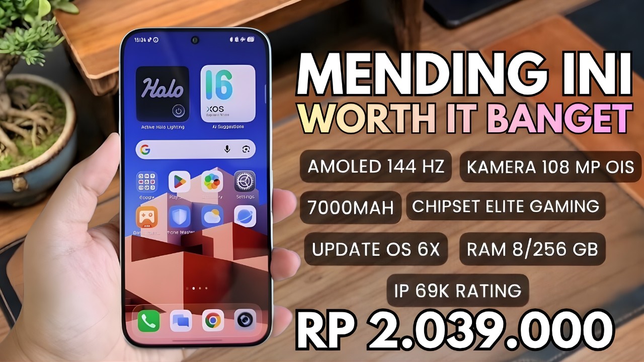 MURAH SPEKNYA GAK NGOTAK‼️RAM 8/256 GB, 7000MAH - HP 2 JUTAAN KECIL TERBAIK APRIL 2026
